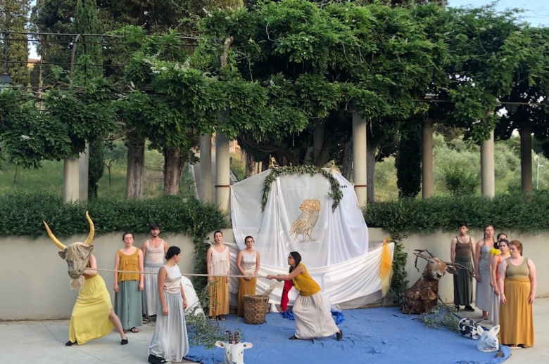 Final presentation of the summer 2019 Commedia dell'Arte class